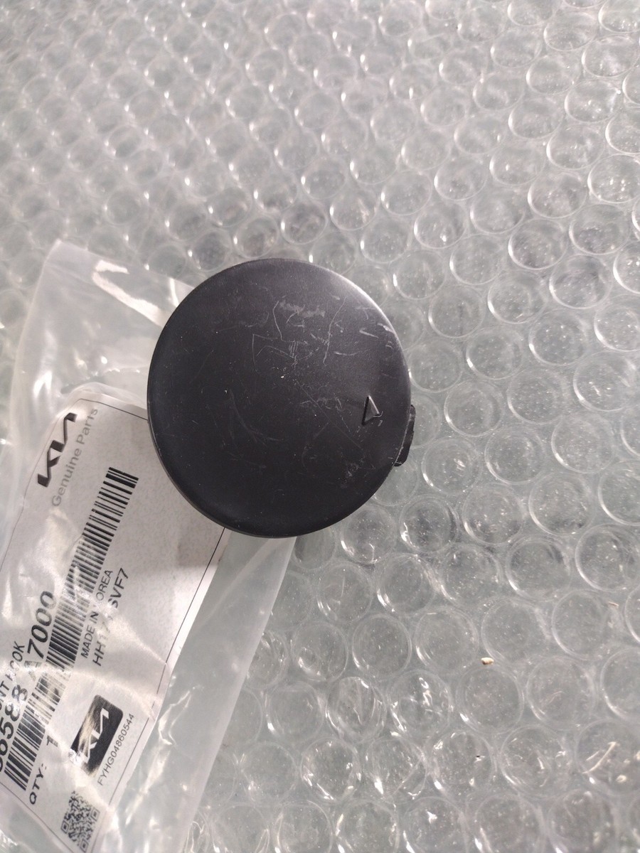OEM Front Bumper Tow Hook Eye Cap Cover - Part #86588A7000 - For Kia Forte 4DR 2014-2016