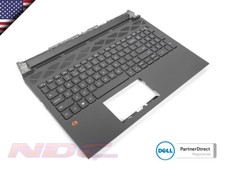 Dell G15 5510/5511/5515 Dark Palmrest  US/INT ENGLISH Backlit Keyboard 0V256H