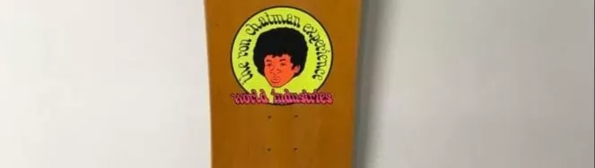 (Rare) WORLD INDUSTRIES Deck RON CHATMAN EXPERIENCE CRUISER 9 X 36