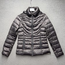 A New Approach Jacket Women Small Gray Down Lightweight Puffer Packable Outdoor
