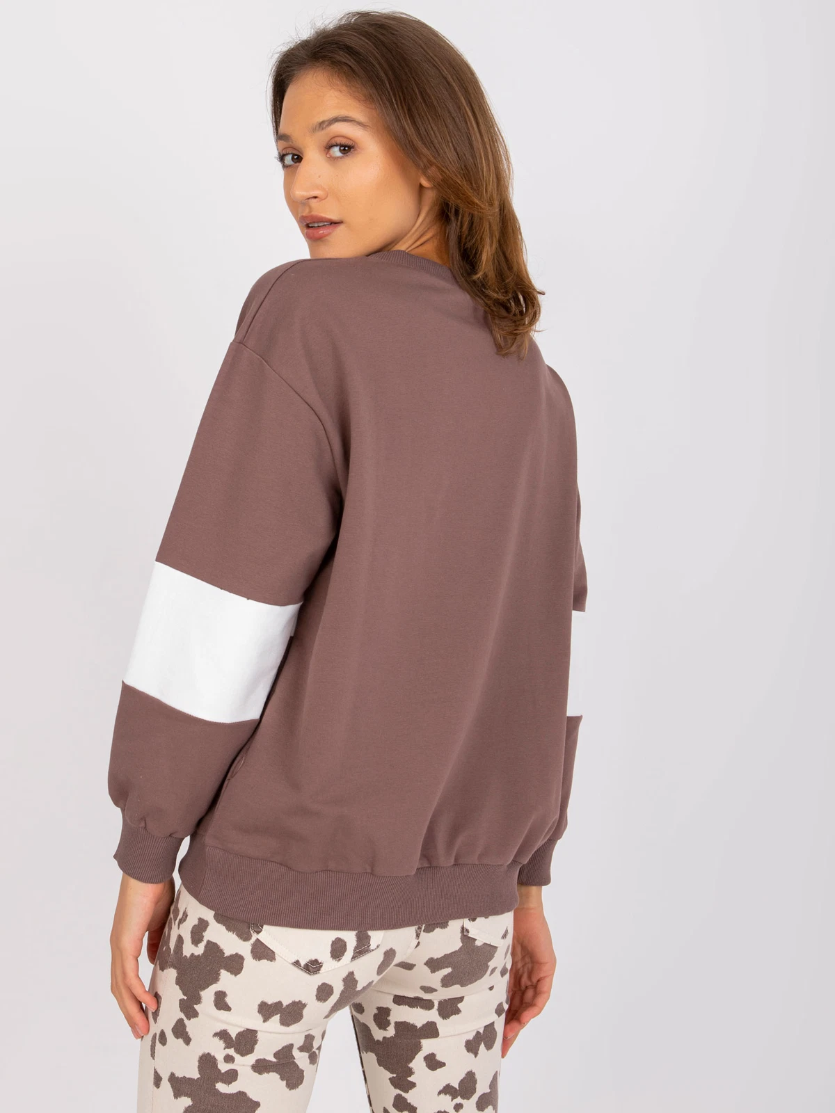 VETEMENTS Maglione donna pullover felpa con cappuccio