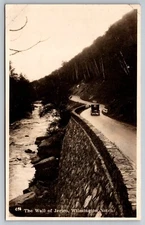 The Wall of Jerico. Wilmington Notch. New York Real Photo Postcard RPPC