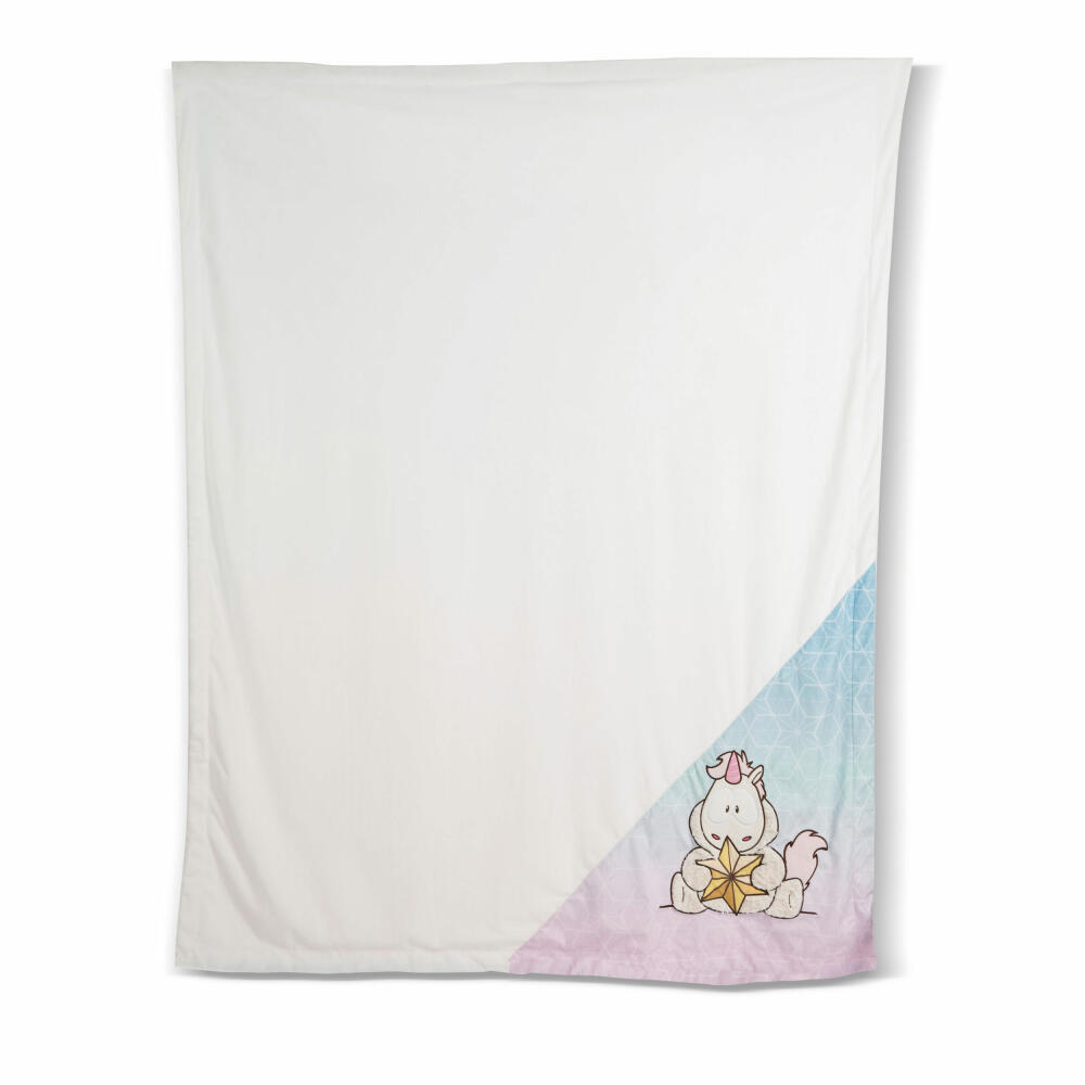 Nici Theodor & Friends Plüschdecke Einhorn Theodor Decke Kuscheldecke
