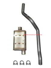 84 - 01 Jeep Cherokee 4.0 Performance Exhaust w/ MagnaFlow XL 3 Chamber Muffler