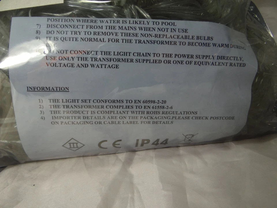 Excelvan 500 LED Christmas Fairy String Party 328 feet In/Out side Lights $19.99 - Image 4 of 4