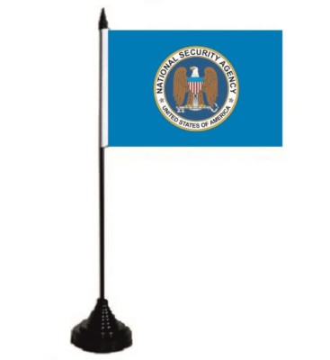 Tischflagge NSA  Tischfahne Fahne Flagge 10 x 15 cm 