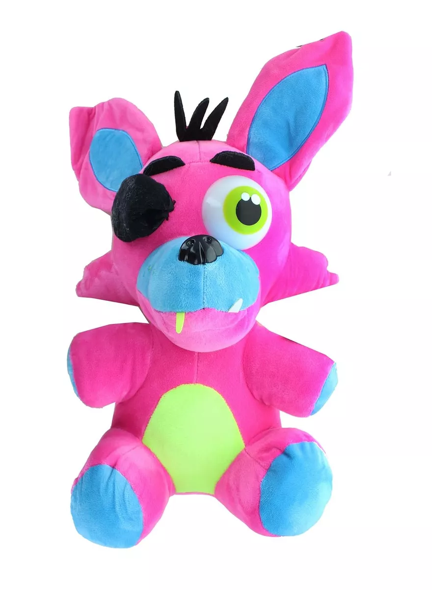 FNAF 18 Inch Plush, Neon Pink Foxy