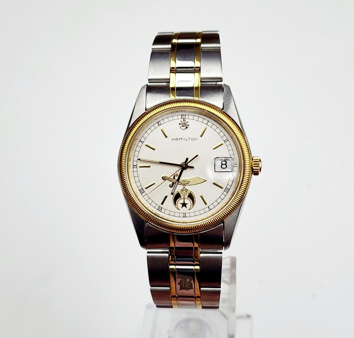 Men's Watch HAMILTON 8482. Shriner Masonic Emblem | eBay