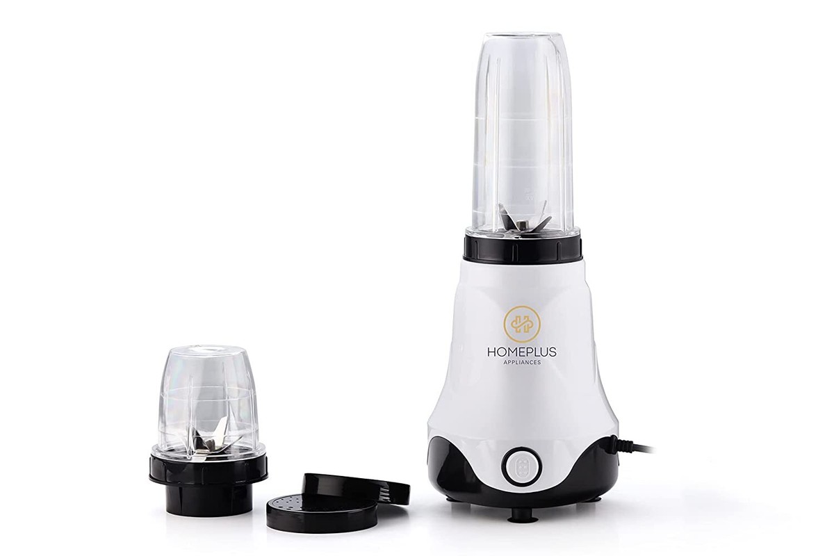 Home Plus Nutri Blend, Unbreakable Jars, 500W (White Black)