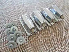 1980s-90s VINTAGE PEARL 4 FLOOR TOM -RACK TOM DRUM SMALL CLASSIC LUGS & 8 SCREWS