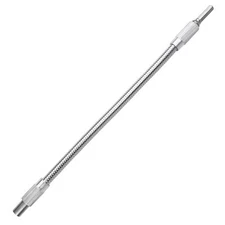 11.8inch Flexible Drill Bit Extension 1/4" Magnetic Hex Bendable Screwdriver Ext