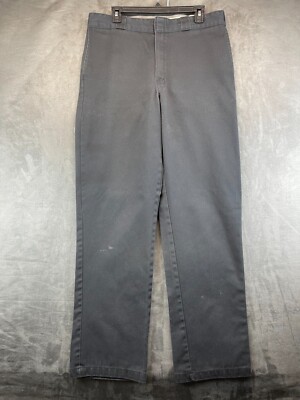 Dickies Pants - Mens 31 - Black - Straight Leg - Workwear (863)