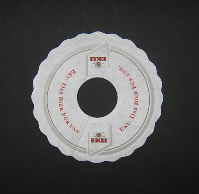 EKU Pilsdeckchen Coaster Beer Bier  Kulmbach Deutschland  V1
