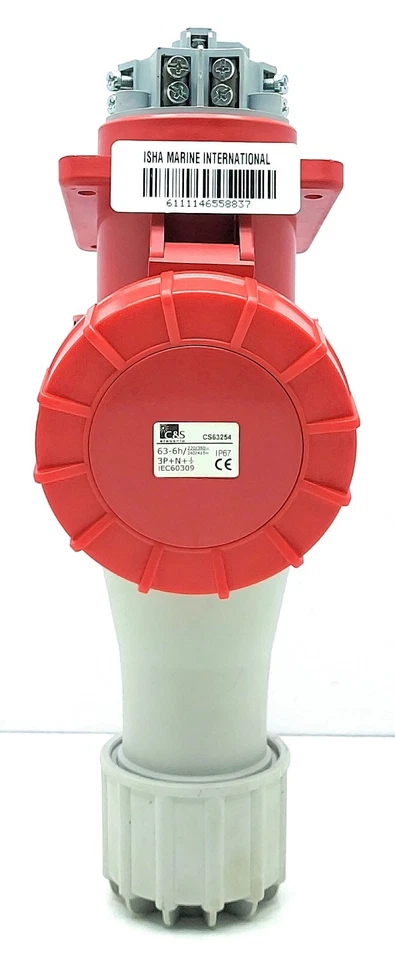 Enchufe industrial C&S CS61053 Res IP67 Foto 2 de 4