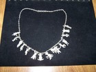 VINTAGE COLLECTIBLE .925 STERLING SILVER NATIVE AMERICAN (HOPI) FIGURE NECKLACE — photo 2