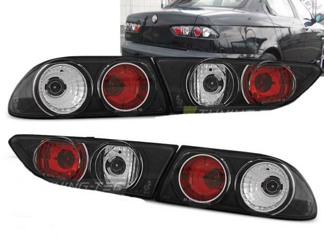Feux arrière Alfa Romeo 156 97-03 de couleur noir en version berline