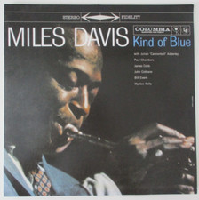 Miles Davis, "Kind of Blue", Jazz LP, Columbia 6-eye, Stereo  2010 reissue 