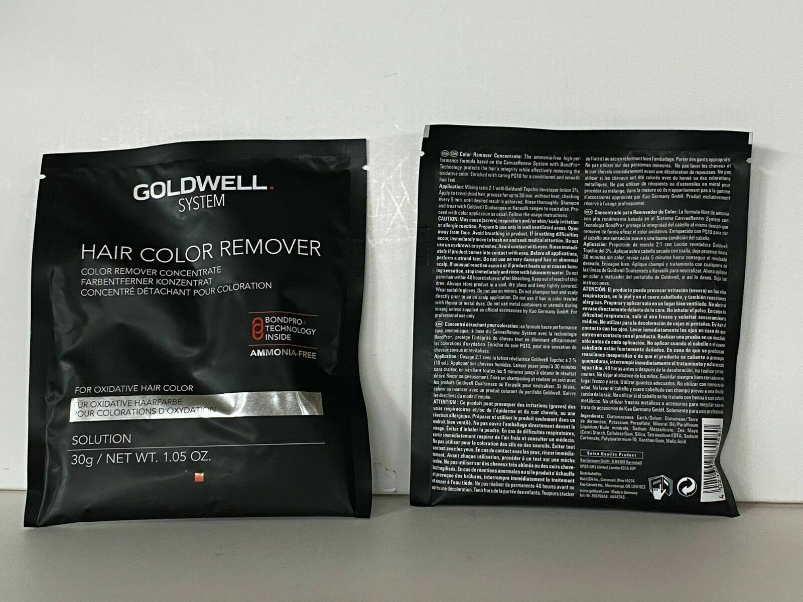 Goldwell BondPro+ System Hair Color Remover 30G/1.05 OZ ( 2 PACK DEAL