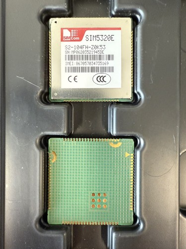 10x SIMCom SIM5320E 3.5G Module Quad-Band Gsm/Gprs/Edge/Gps (Tray of 10) *NEW* - Afbeelding 2 van 4