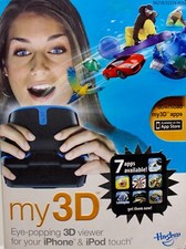 Hasbro MY3D Viewer Eye Popping 3D Viewer for iPod touch  iPhone New