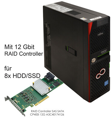 PC/ SERVER FSC TX1320 M3 26361-K1591-V101 12Gb RAID CONTROLLER D3373-B12-GS3 TX1