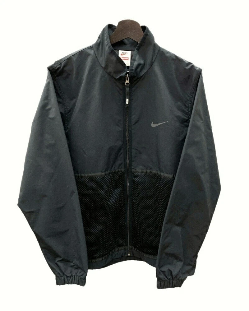 Veste de trail running Supreme X Nike maille zippée 921635 010 logo noir taille S