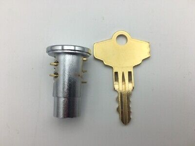 1 ORIGINAL Northwestern Gumball Vending Machine Tubular Key for Lock NWC 7 or 9