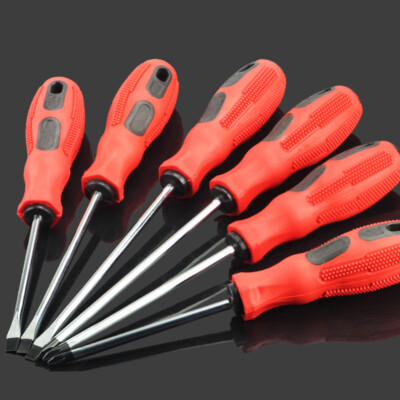 Magnetic Precision Screwdriver Flat Phillips Slotted Mini Soft Grip Handles 