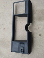 🔥88-94 C/K SUBURBAN BLAZER Cluster Gauge Dash Bezel FACE Panel BLACK  (Holes)