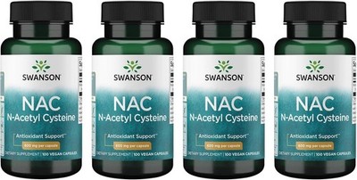 Swanson NAC N-Acetyl Cysteine Liver Health and Antioxidant Supplement for Adul
