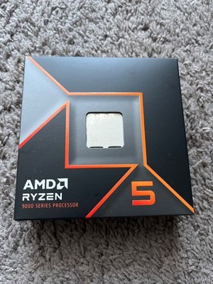 AMD Ryzen 5 9600X Processor (Zen 5) 6-Core 3.9GHz AM5 65W CPU 100-100001405WOF