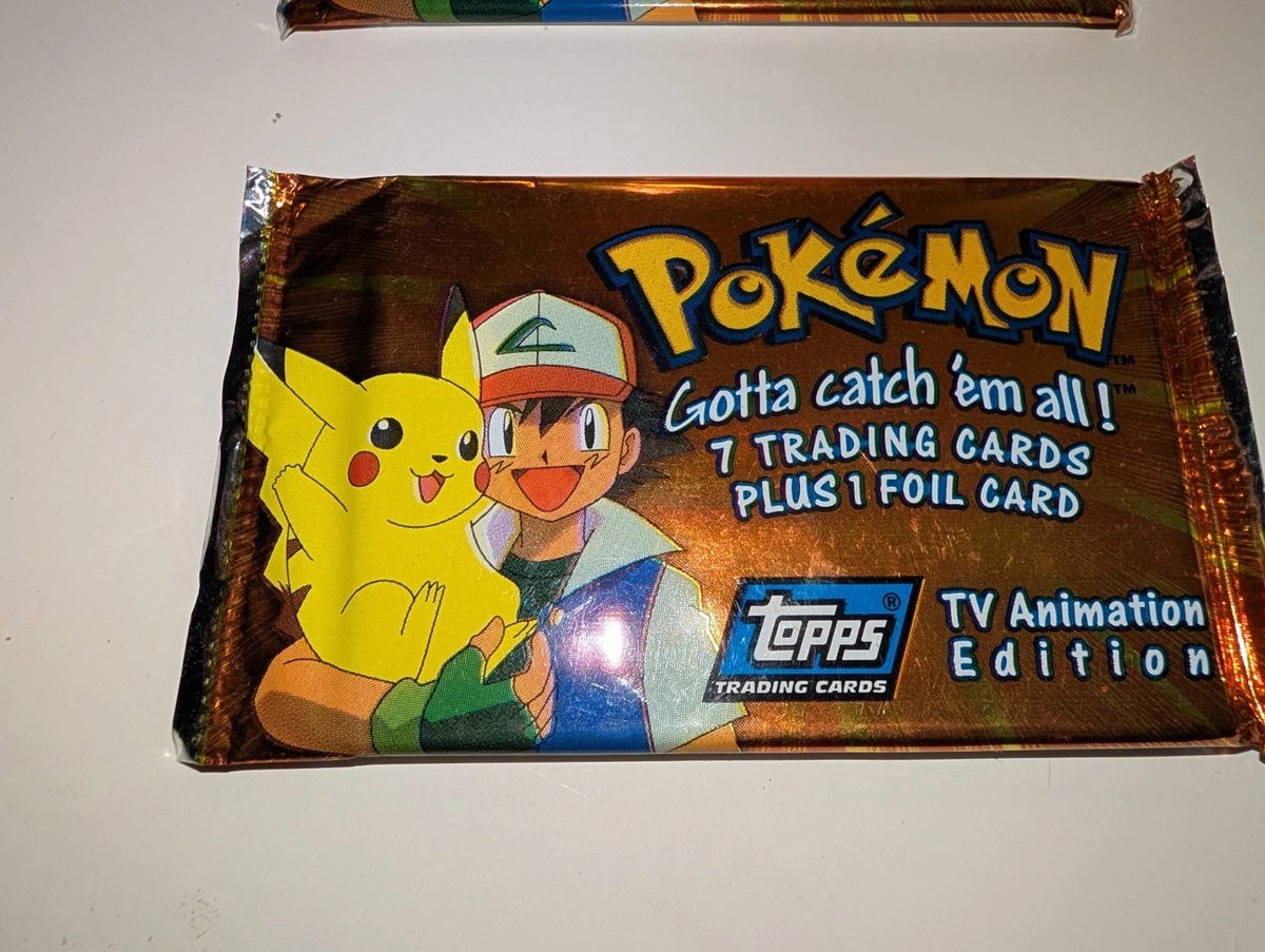 25+ Pokémon TCG Topps Sealed Collectible Card Game Packs for sale