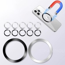 Magsafe Metal Plate Sticker Sticky Disc Magnet For Phone Holder Mount Car**