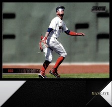 2021 Stadium Club #230 Alex Verdugo Black Foil Boston Red Sox