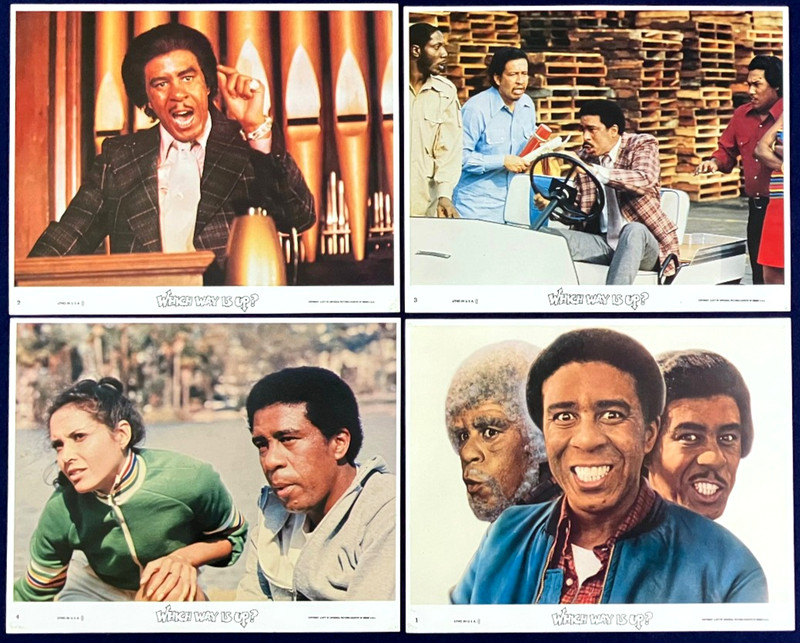 WHICH WAY IS UP Original Movie Lobby Card Set 1977 Richard Pryor Comedy