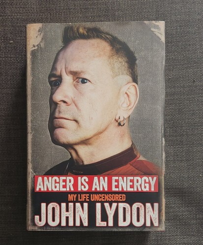 Libro firmado por Johnny Rotten (John Lydon) - Sex Pistols - Anger Is An Energy - Imagen 2 de 5