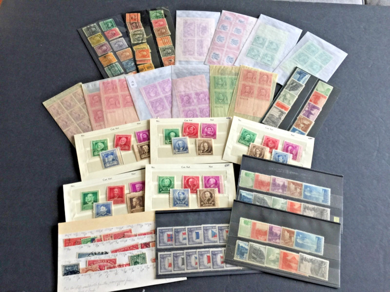 US STAMPS Awesome lot of 1920's-40's Commemoratives & Reg. Issues USED & MINT