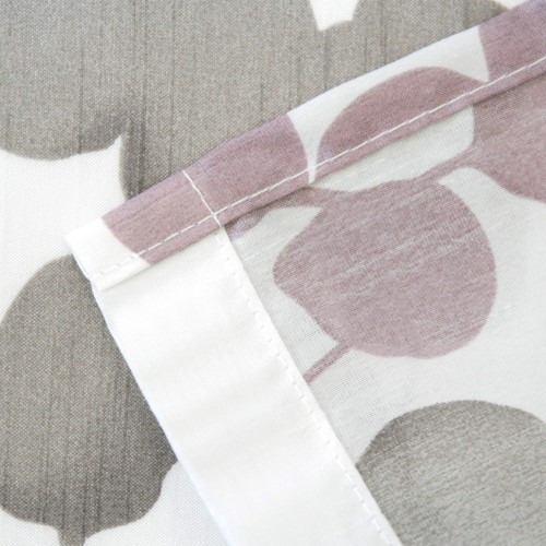 Zenna Home Sylvia Printed Faux Silk Fabric Shower Curtain, Machine Washable w... - Picture 6 of 7