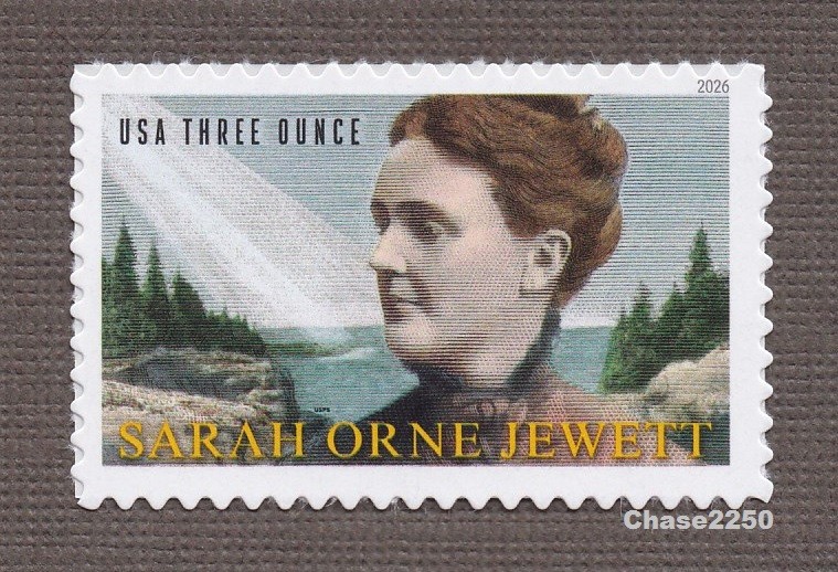 *NEW* 2026 Sarah Orne Jewett – 3oz Rate (Pane Single) 2026 Mint NH