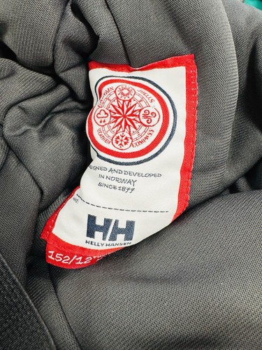 Helly Hansen Red Isolation Ride Waterproof Boys Ski Salopette Age 12 Years, New - Picture 6 of 7