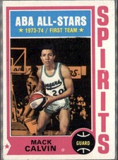 1974-75 Topps #245 Mack Calvin
