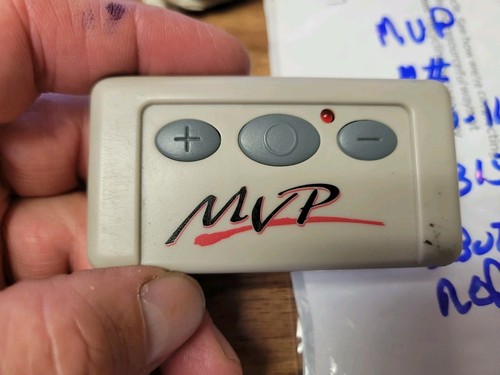 MVP MODEL # 1901109 25 315 3 BUTTON RED LED GARAGE DOOR OPENER