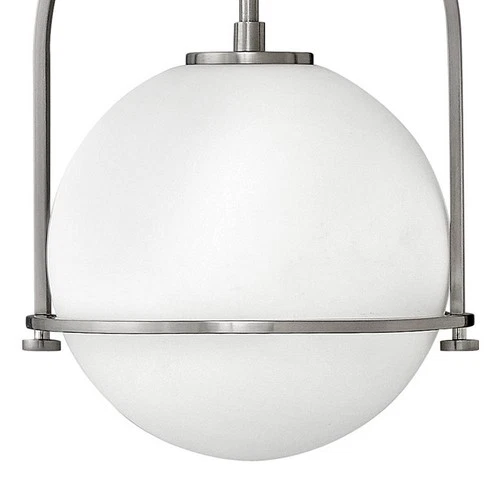 Hinkley Somerset 11 1/2" Wide Brushed Nickel Mini Pendant Light - Picture 7 of 10