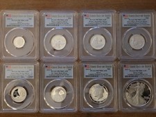 2022-S Limited Edition Silver Proof Set Silver Eagle PCGS PR70 FDOI Flag Label 