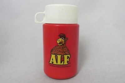 Vintage Thermos 1987 : ALF tv movie comic Lunchbox w/Thermos (VG