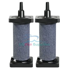 Aquarium 3/5 inch Air Stone 2 Pcs, Large Airstone for Aquariums Hydroponic Ponds