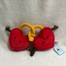 Jellycat Amuseables Val Tina Love Locks Plush BNWT Genuine Soft Toy