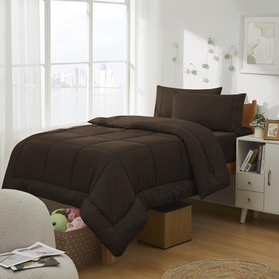 Dorm Room Essentials 5 Pc Twin XL Comforter Set College Bedding