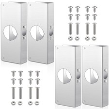 Dunzy 4 Pack 1-3/8 Inch X 9 Inch Door Reinfor...