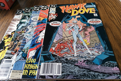 Hawk & Dove #2-4, 6, 8, 11, 21-23, 27 (1989-1991 DC Comics)